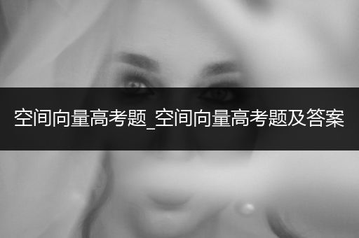 空间向量高考题_空间向量高考题及答案